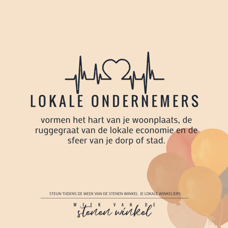 Vorige week was de week van de fysieke winkel.